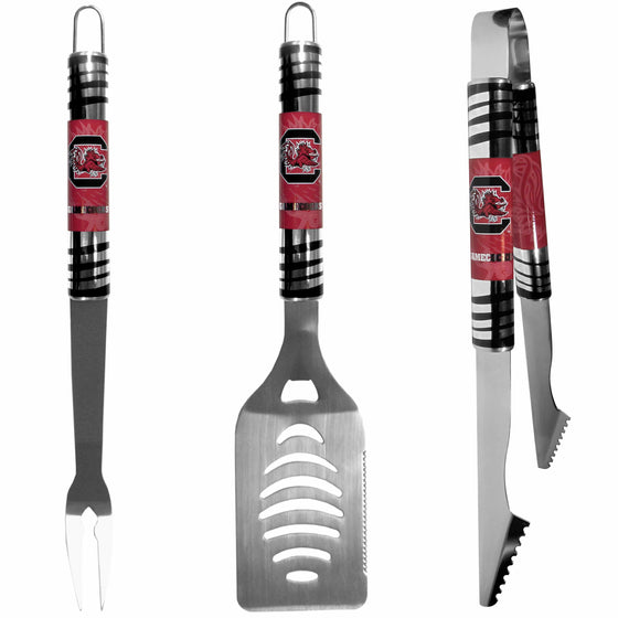 S. Carolina Gamecocks 3 pc Tailgater BBQ Set (SSKG) - 757 Sports Collectibles