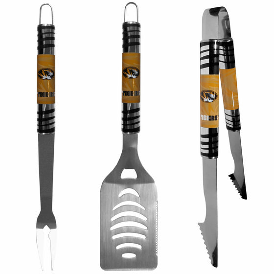 Missouri Tigers 3 pc Tailgater BBQ Set (SSKG) - 757 Sports Collectibles