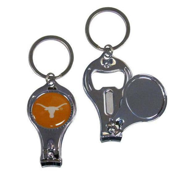 Texas Longhorns Nail Care/Bottle Opener Key Chain (SSKG) - 757 Sports Collectibles