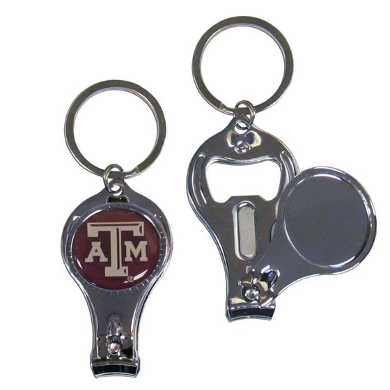 Texas A & M Aggies Nail Care/Bottle Opener Key Chain (SSKG) - 757 Sports Collectibles