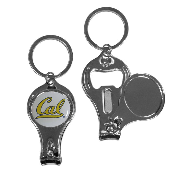 Cal Berkeley Bears Nail Care/Bottle Opener Key Chain (SSKG) - 757 Sports Collectibles