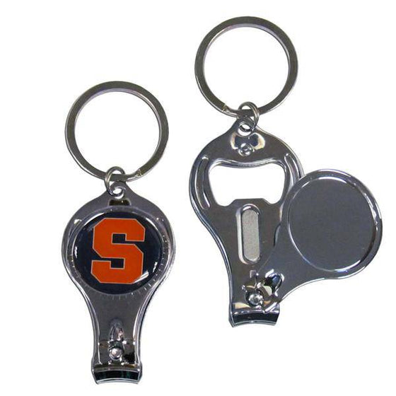 Syracuse Orange Nail Care/Bottle Opener Key Chain (SSKG) - 757 Sports Collectibles