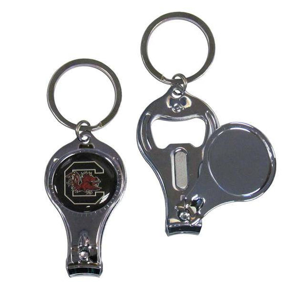 S. Carolina Gamecocks Nail Care/Bottle Opener Key Chain (SSKG) - 757 Sports Collectibles