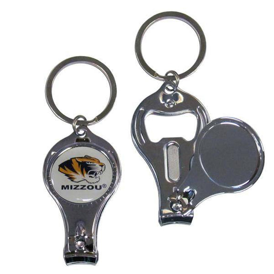 Missouri Tigers Nail Care/Bottle Opener Key Chain (SSKG) - 757 Sports Collectibles