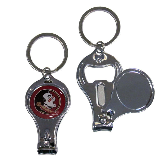 Florida St. Seminoles Nail Care/Bottle Opener Key Chain (SSKG) - 757 Sports Collectibles