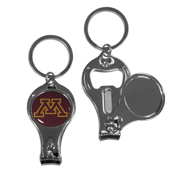 Minnesota Golden Gophers Nail Care/Bottle Opener Key Chain (SSKG) - 757 Sports Collectibles