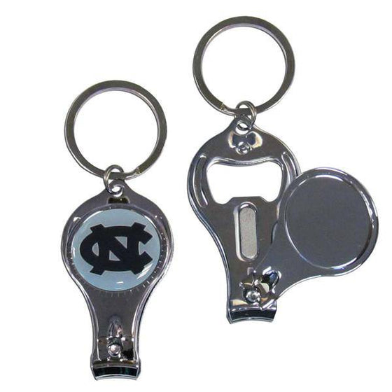 N. Carolina Tar Heels Nail Care/Bottle Opener Key Chain (SSKG) - 757 Sports Collectibles