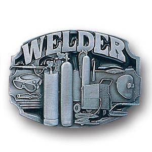 Welder Tools Enameled Belt Buckle (SSKG) - 757 Sports Collectibles