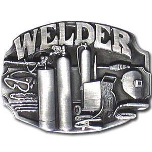 Welder Tools Antiqued Belt Buckle (SSKG) - 757 Sports Collectibles