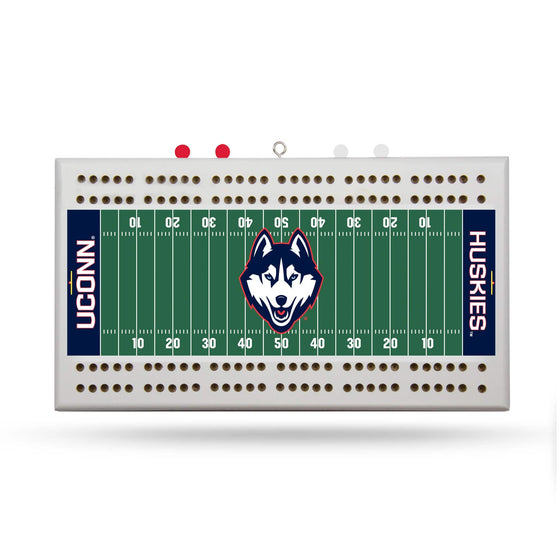 UCONN FIELD CRIBBAGE BOARD (Rico) - 757 Sports Collectibles