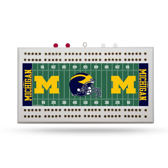 MICHIGAN FIELD CRIBBAGE BOARD (Rico) - 757 Sports Collectibles