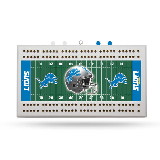 DETROIT LIONS FIELD CRIBBAGE BOARD (Rico) - 757 Sports Collectibles