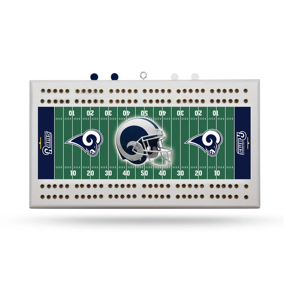 Los Angeles LA RAMS FIELD CRIBBAGE BOARD (Rico) - 757 Sports Collectibles