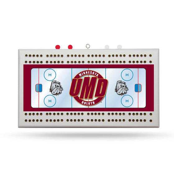 MINNESOTA DULUTH BULLDOGS CRIBBAGE BOARD (Rico) - 757 Sports Collectibles