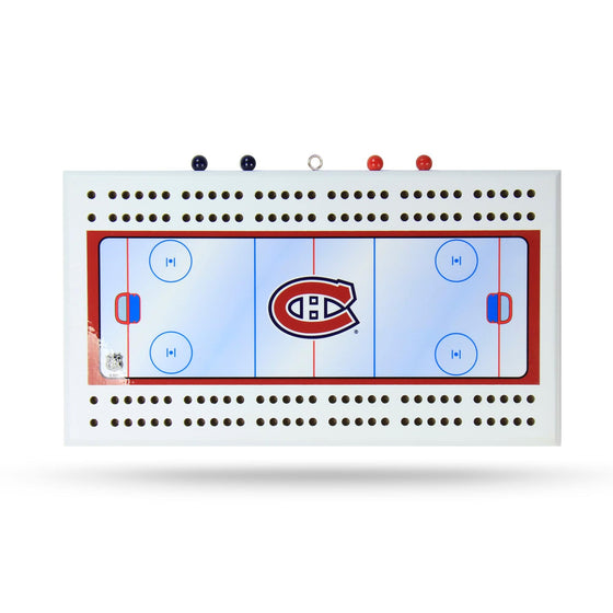 MONTREAL CANADIANS CRIBBAGE BOARD (Rico) - 757 Sports Collectibles