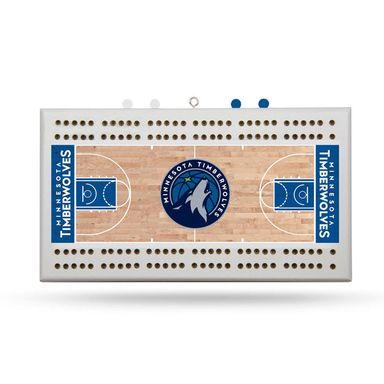 MINNESOTA TIMBERWOLVES FIELD CRIBBAGE BOARD (Rico) - 757 Sports Collectibles