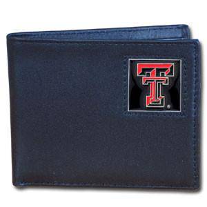 Texas Tech Raiders Leather Bi-fold Wallet (SSKG) - 757 Sports Collectibles