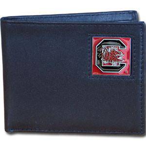 S. Carolina Gamecocks Leather Bi-fold Wallet (SSKG) - 757 Sports Collectibles