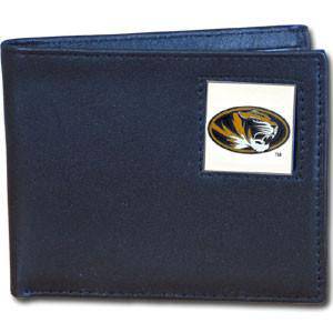 Missouri Tigers Leather Bi-fold Wallet (SSKG) - 757 Sports Collectibles