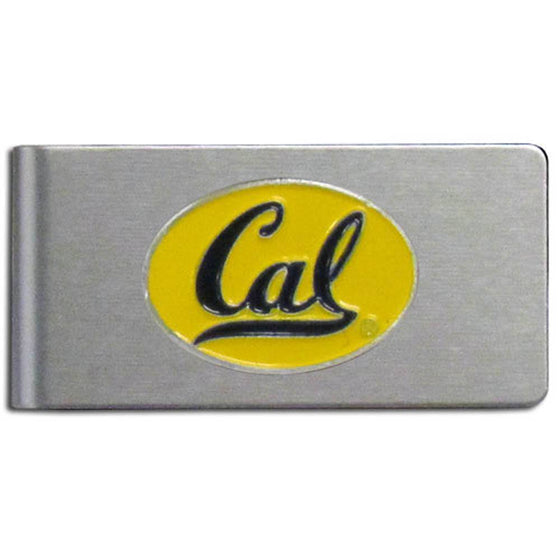 Cal Berkeley Bears Brushed Metal Money Clip (SSKG) - 757 Sports Collectibles