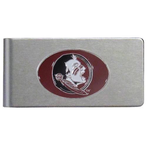 Florida St. Seminoles Brushed Metal Money Clip (SSKG) - 757 Sports Collectibles