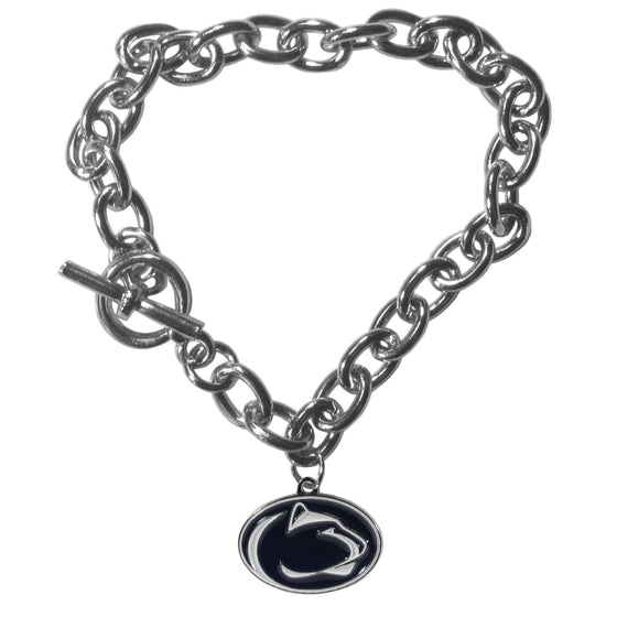 Penn St. Nittany Lions Charm Chain Bracelet (SSKG) - 757 Sports Collectibles