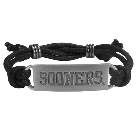 Oklahoma Sooners Cord Bracelet (SSKG) - 757 Sports Collectibles