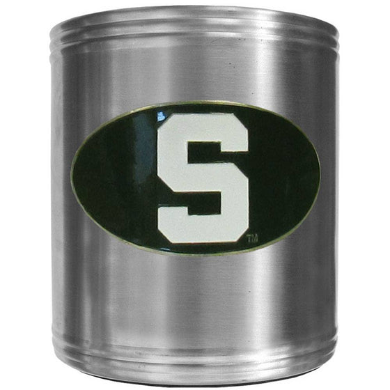 Michigan St. Spartans Steel Can Cooler (SSKG) - 757 Sports Collectibles