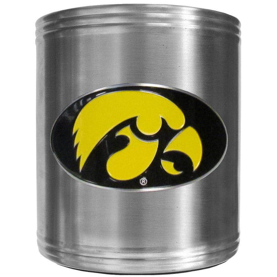 Iowa Hawkeyes Steel Can Cooler (SSKG) - 757 Sports Collectibles