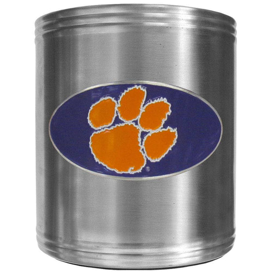 Clemson Tigers Steel Can Cooler (SSKG) - 757 Sports Collectibles