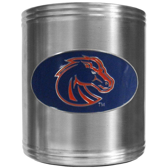 Boise St. Broncos Steel Can Cooler (SSKG) - 757 Sports Collectibles