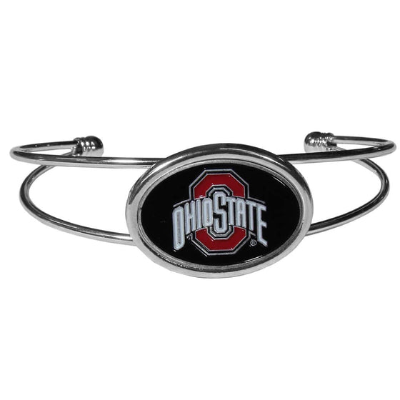 Ohio St. Buckeyes Cuff Bracelet (SSKG) - 757 Sports Collectibles