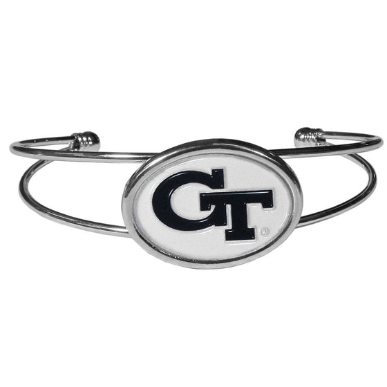 Georgia Tech Yellow Jackets Cuff Bracelet (SSKG) - 757 Sports Collectibles