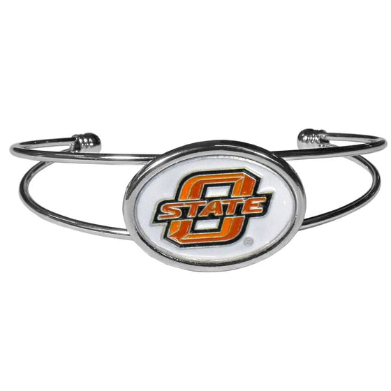 Oklahoma St. Cowboys Cuff Bracelet (SSKG) - 757 Sports Collectibles