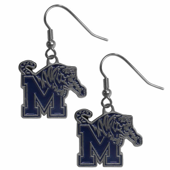 Memphis Tigers Dangle Earrings (SSKG) - 757 Sports Collectibles