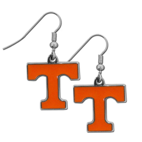 Tennessee Volunteers Chrome Dangle Earrings (SSKG) - 757 Sports Collectibles