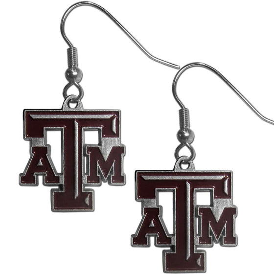 Texas A & M Aggies Dangle Earrings (SSKG) - 757 Sports Collectibles