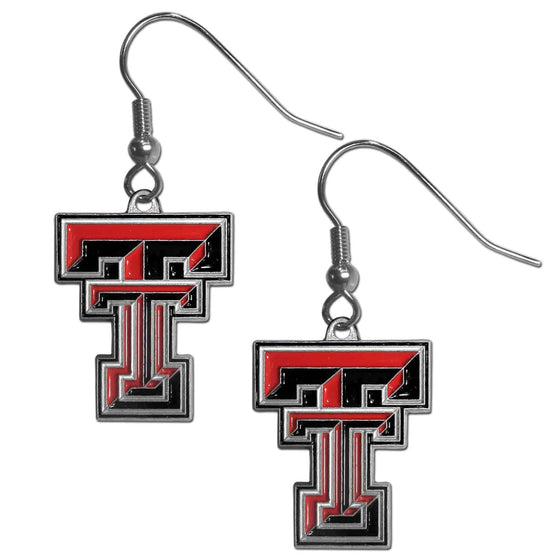 Texas Tech Raiders Dangle Earrings (SSKG) - 757 Sports Collectibles