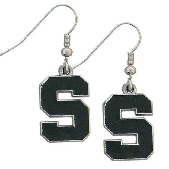 Michigan St. Spartans Dangle Earrings (SSKG) - 757 Sports Collectibles