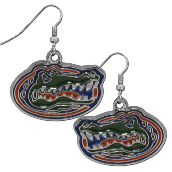 Florida Gators Chrome Dangle Earrings (SSKG) - 757 Sports Collectibles