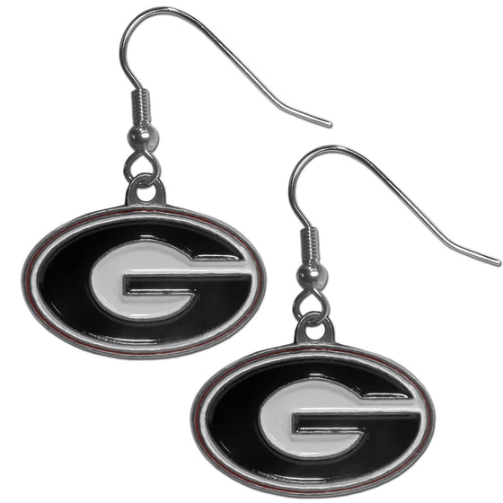 Georgia Bulldogs Dangle Earrings (SSKG) - 757 Sports Collectibles