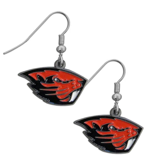 Oregon St. Beavers Dangle Earrings (SSKG) - 757 Sports Collectibles