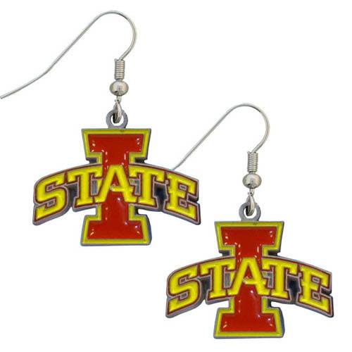 Iowa St. Cyclones Dangle Earrings (SSKG) - 757 Sports Collectibles