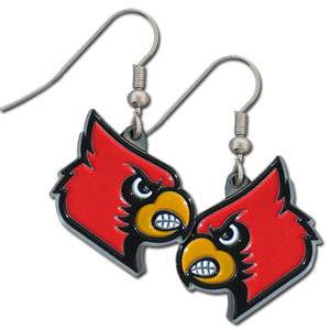 Louisville Cardinals Dangle Earrings (SSKG) - 757 Sports Collectibles