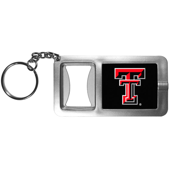 Texas Tech Raiders Flashlight Key Chain with Bottle Opener (SSKG) - 757 Sports Collectibles