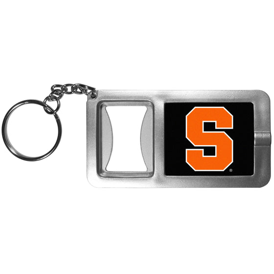 Syracuse Orange Flashlight Key Chain with Bottle Opener (SSKG) - 757 Sports Collectibles