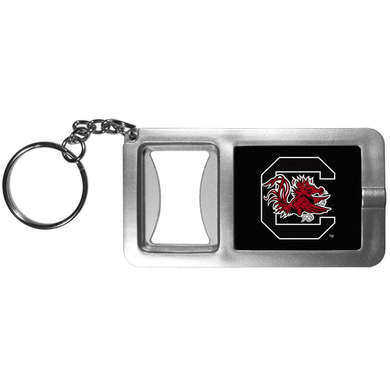 S. Carolina Gamecocks Flashlight Key Chain with Bottle Opener (SSKG) - 757 Sports Collectibles