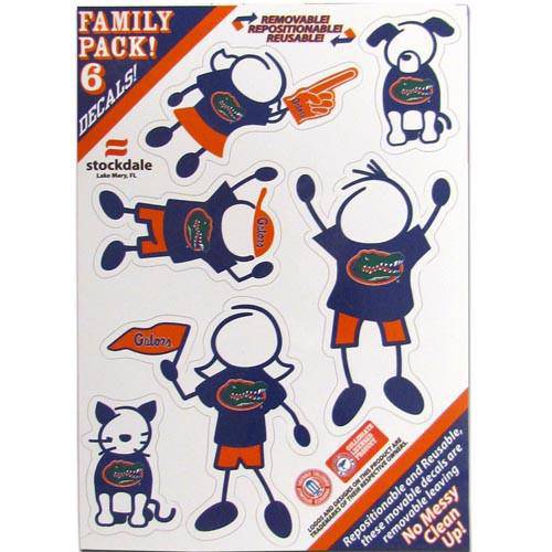 Florida Gators Family Decal Set Small (SSKG) - 757 Sports Collectibles