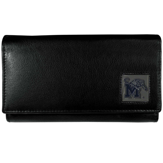 Memphis Tigers Leather Women's Wallet (SSKG) - 757 Sports Collectibles