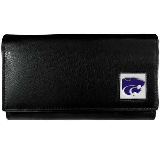 Kansas St. Wildcats Leather Women's Wallet (SSKG) - 757 Sports Collectibles